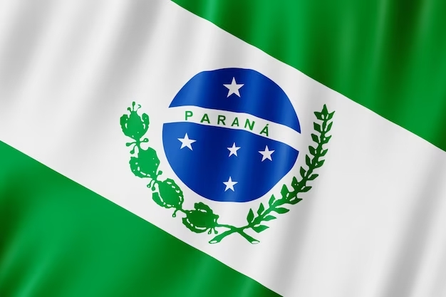 imagem da bandeira do Estado do Paraná