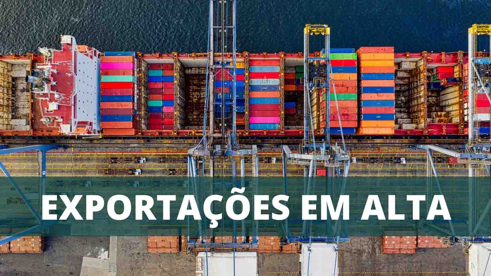 Imagem porto com containers